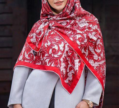 تامین کننده روسری رنگ سال شیک