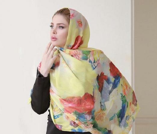 عرضه کننده روسری رنگ سال شیک
