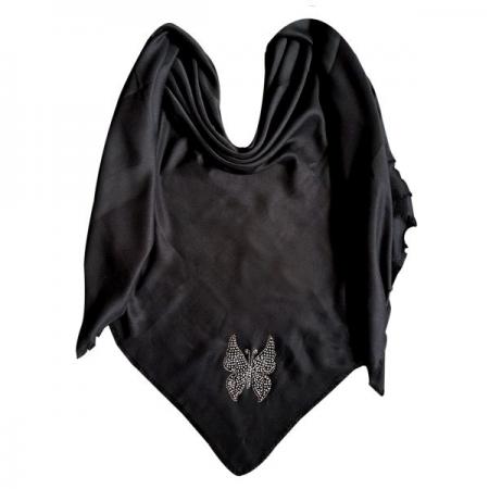 قیمت روسری مشکی مجلسی