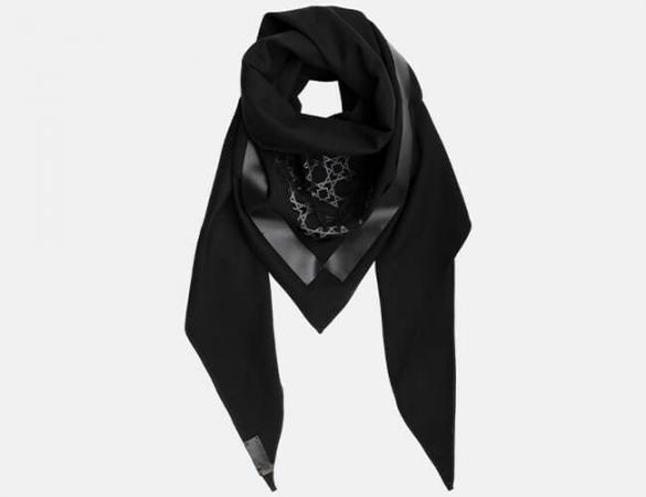 بهترین انواع روسری مشکی ساده